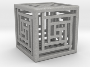 Cube Lattice in Aluminum