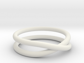 rollercoaster - internal ring in White Natural Versatile Plastic: 5 / 49