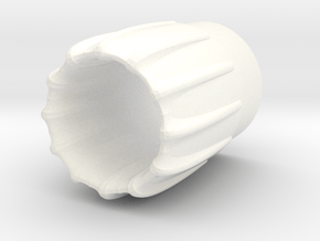 Intake Cone Ornamental-BT-20 in White Processed Versatile Plastic