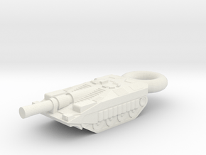 Stridsvagn 103C KEYCHAIN in White Natural Versatile Plastic