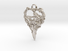 Maiden-of-the-heart-pendant-valentines-comp-entry- in Platinum