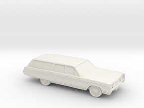 1/64 1967 Chrysler Town And Country in White Natural Versatile Plastic