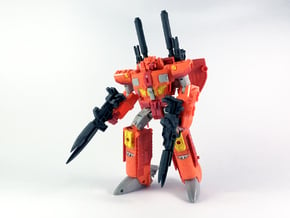 Apex Armory for TR Sentinel Prime (Large Blasters) in White Processed Versatile Plastic