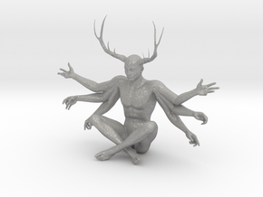 3" Six Armed Stag in Aluminum