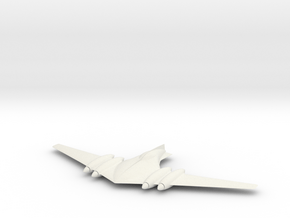 1/350 Naboo Royal Cruiser Bomber in White Natural Versatile Plastic