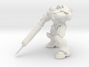 1/48 Raynor Commander Commanding Pose in White Natural Versatile Plastic