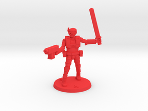 36MM Light Trooper 3 in Red Processed Versatile Plastic