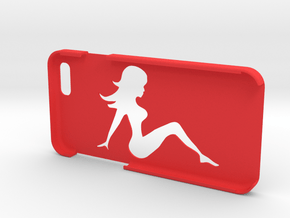 Iphone 6 "Mud Female" in Red Processed Versatile Plastic