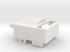Cable Cover Cetus3D adapter for the Nimble in White Natural Versatile Plastic
