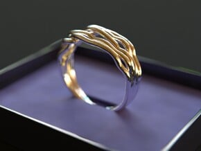 Coral Entanglement in 14K Yellow Gold: 7 / 54