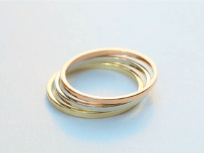 Ring Inside Diameter 13.0mm in Fine Detail Polished Silver
