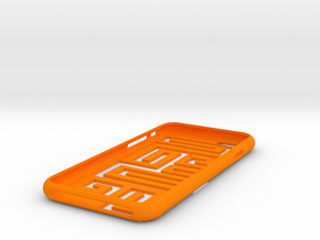 Iphone 6 " 9 " in Orange Processed Versatile Plastic