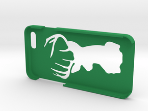 Iphone 6 "Deer" in Green Processed Versatile Plastic