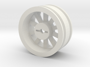 1:10 Cherokee XJ Wagoneer Wheel Pin Mount in White Natural Versatile Plastic