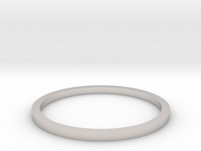 Ring Inside Diameter 15.0mm in Platinum