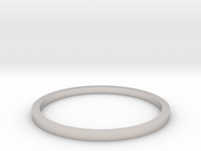 Ring Inside Diameter 15.4mm in Platinum