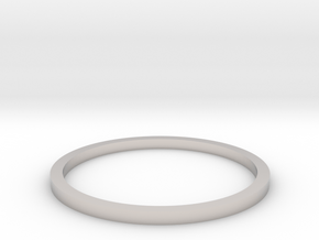 Ring Inside Diameter 16.0mm in Platinum