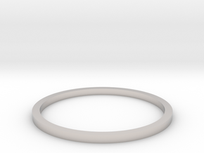 Ring Inside Diameter 16.7mm in Platinum