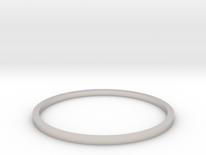 Ring Inside Diameter 20.0mm in Platinum