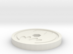 Imaginext - Batmobile Disc Projectile in White Natural Versatile Plastic