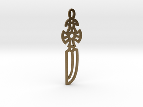 Sword / Blade / Espada in Natural Bronze