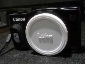Canon Cap - 58mm (v1) in White Processed Versatile Plastic
