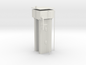LM71 Water Tower in White Natural Versatile Plastic