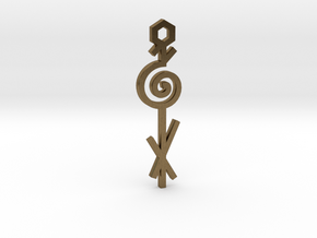Spiral / Espiral in Natural Bronze