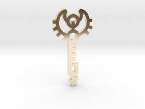 Key / Llave in 14k Gold Plated Brass
