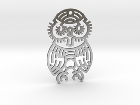 Owl / Búho in Natural Silver