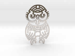 Owl / Búho in Platinum