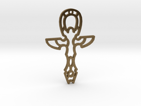 Ankh / Ank / Anj in Natural Bronze