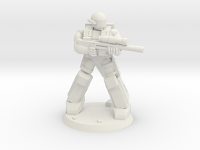 HAHO Sniper 2 in White Natural Versatile Plastic