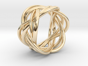 Ring of Streams in 14K Yellow Gold