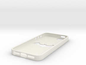 IPhone 5S Batman Case in White Natural Versatile Plastic