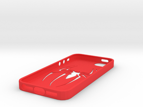 IPhone 5S Spider Case in Red Processed Versatile Plastic