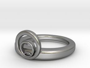 Nouveau Ring 01 in Natural Silver: 7 / 54