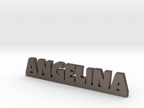 ANGELINA Lucky in Polished Bronzed Silver Steel