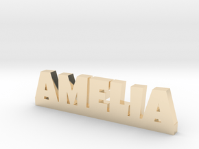 AMELIA Lucky in 14k Gold Plated Brass