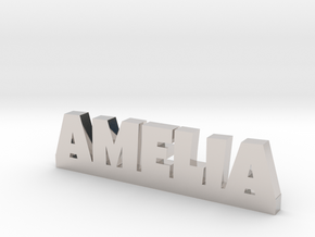AMELIA Lucky in Rhodium Plated Brass