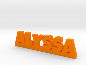 ALYSSA Lucky in Orange Processed Versatile Plastic