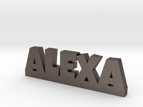 ALEXA Lucky in Polished Bronzed Silver Steel