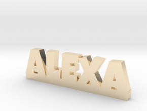 ALEXA Lucky in 14k Gold Plated Brass