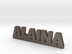 ALAINA Lucky in Polished Bronzed Silver Steel