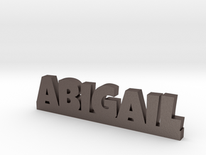 ABIGAIL Lucky in Polished Bronzed Silver Steel