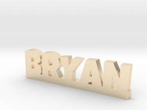 BRYAN Lucky in 14k Gold Plated Brass