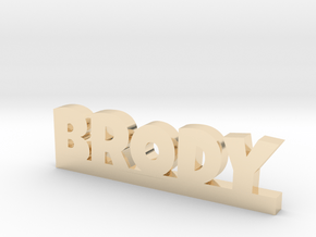 BRODY Lucky in 14k Gold Plated Brass