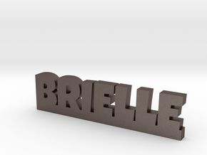 BRIELLE Lucky in Polished Bronzed Silver Steel