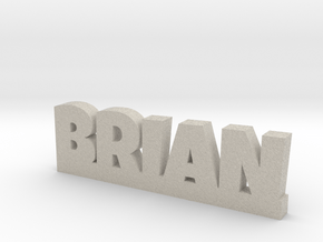 BRIAN Lucky in Natural Sandstone