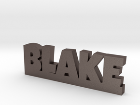 BLAKE Lucky in Polished Bronzed Silver Steel